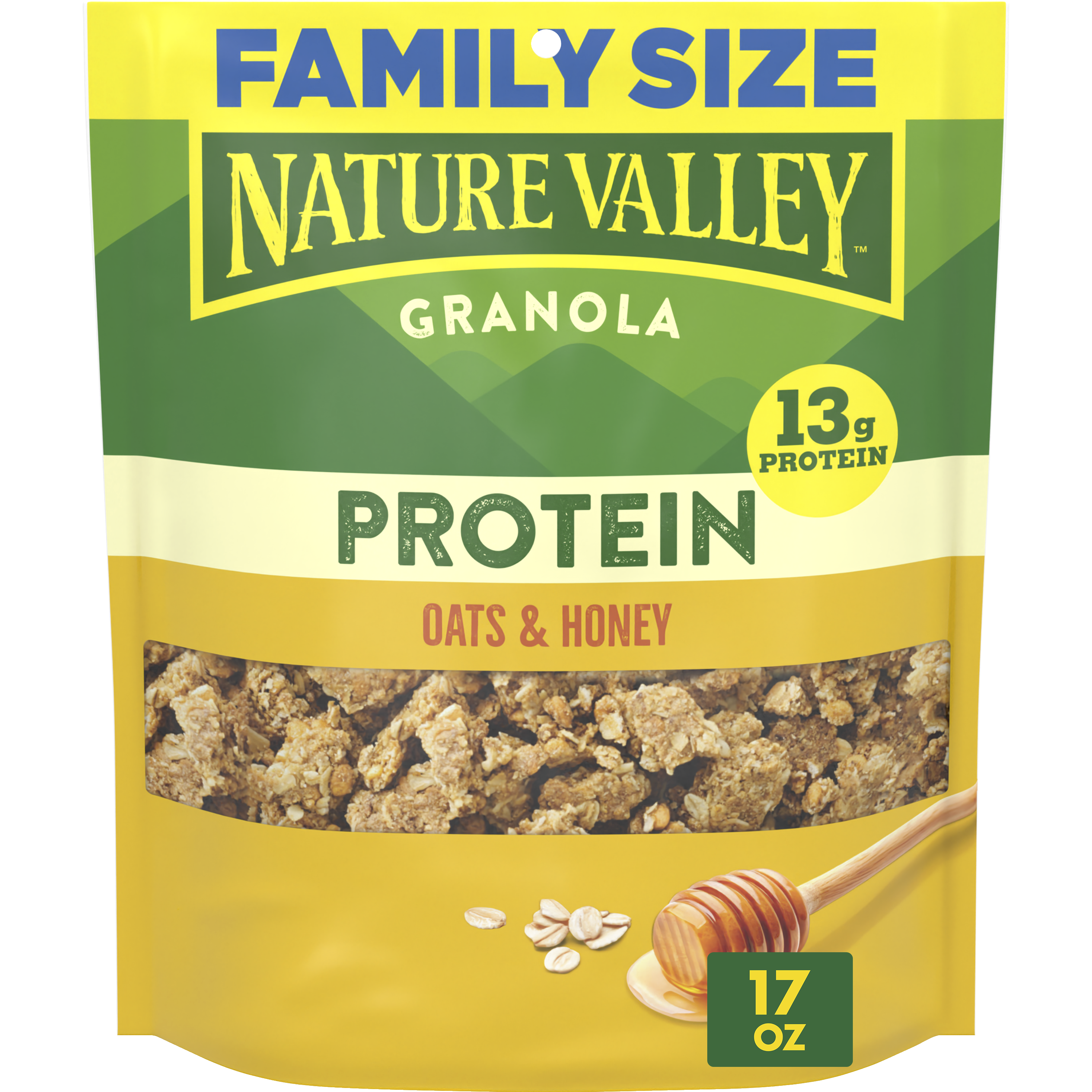 Protein Granola Oats N Honey (Family size 170z) | Clean Nutrition Support