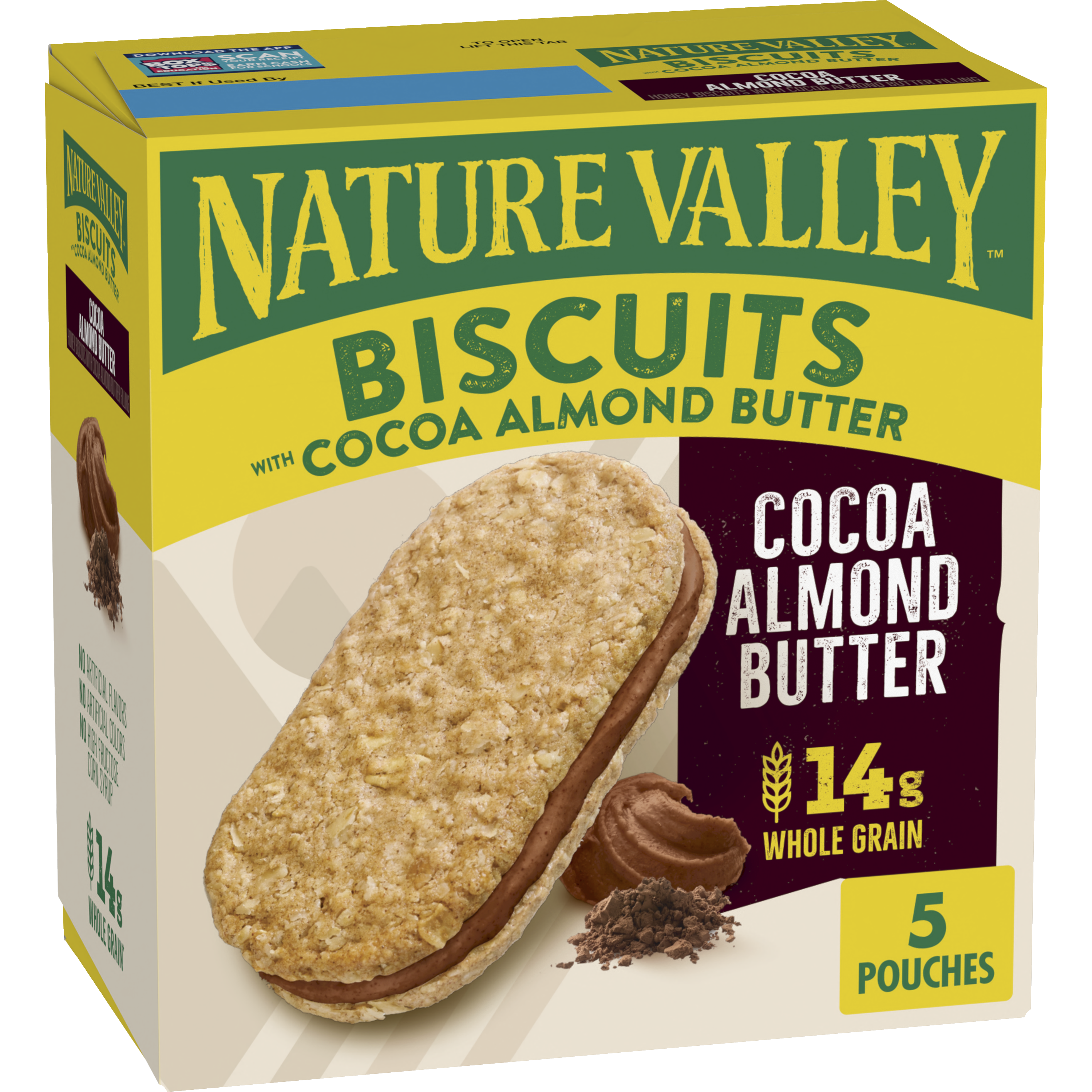 Cocoa Almond Butter Biscuit Sandwiches | Fresh Daily Favorite