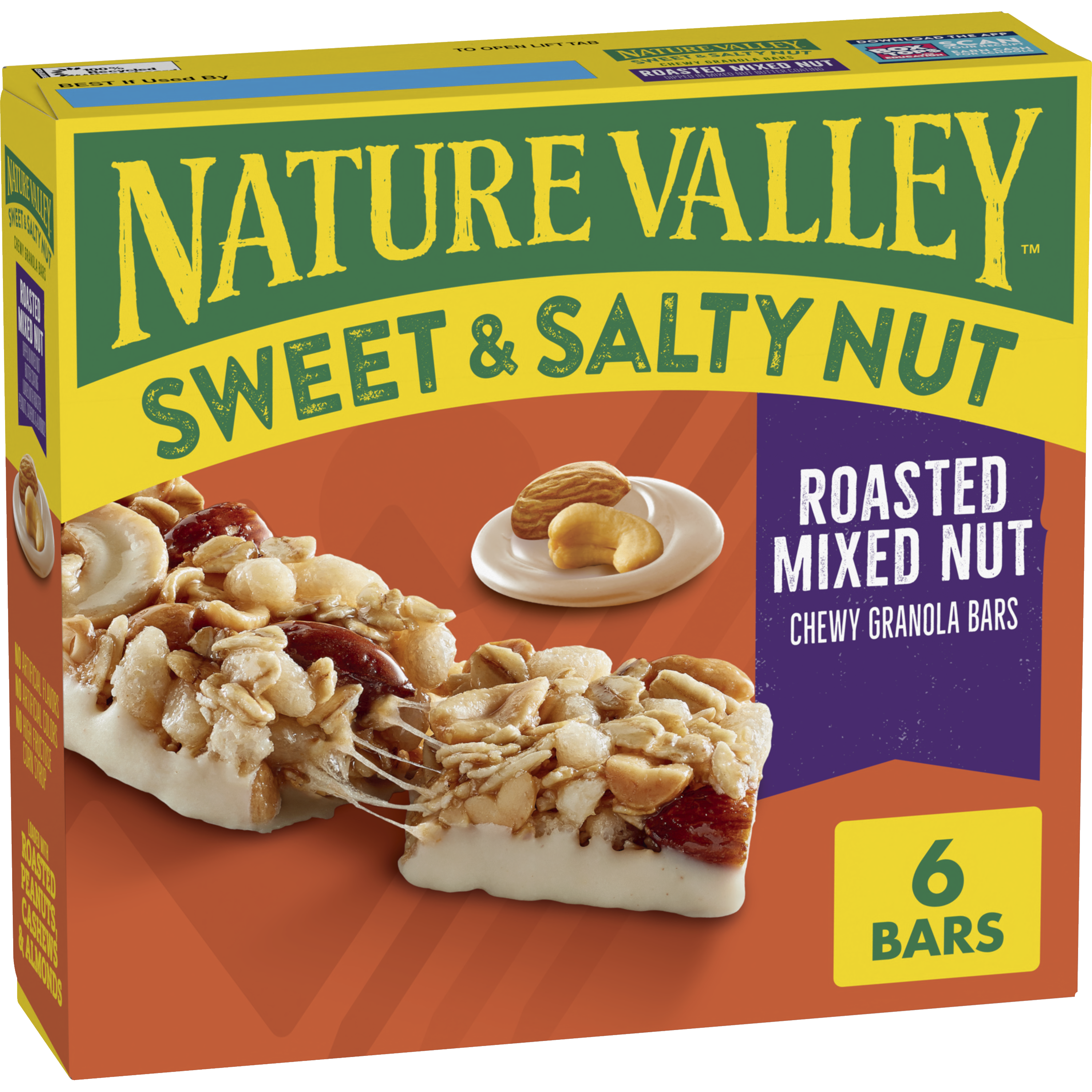 Roasted Mixed Nut Sweet & Salty Granola Bars | Everyday Pantry Favorite