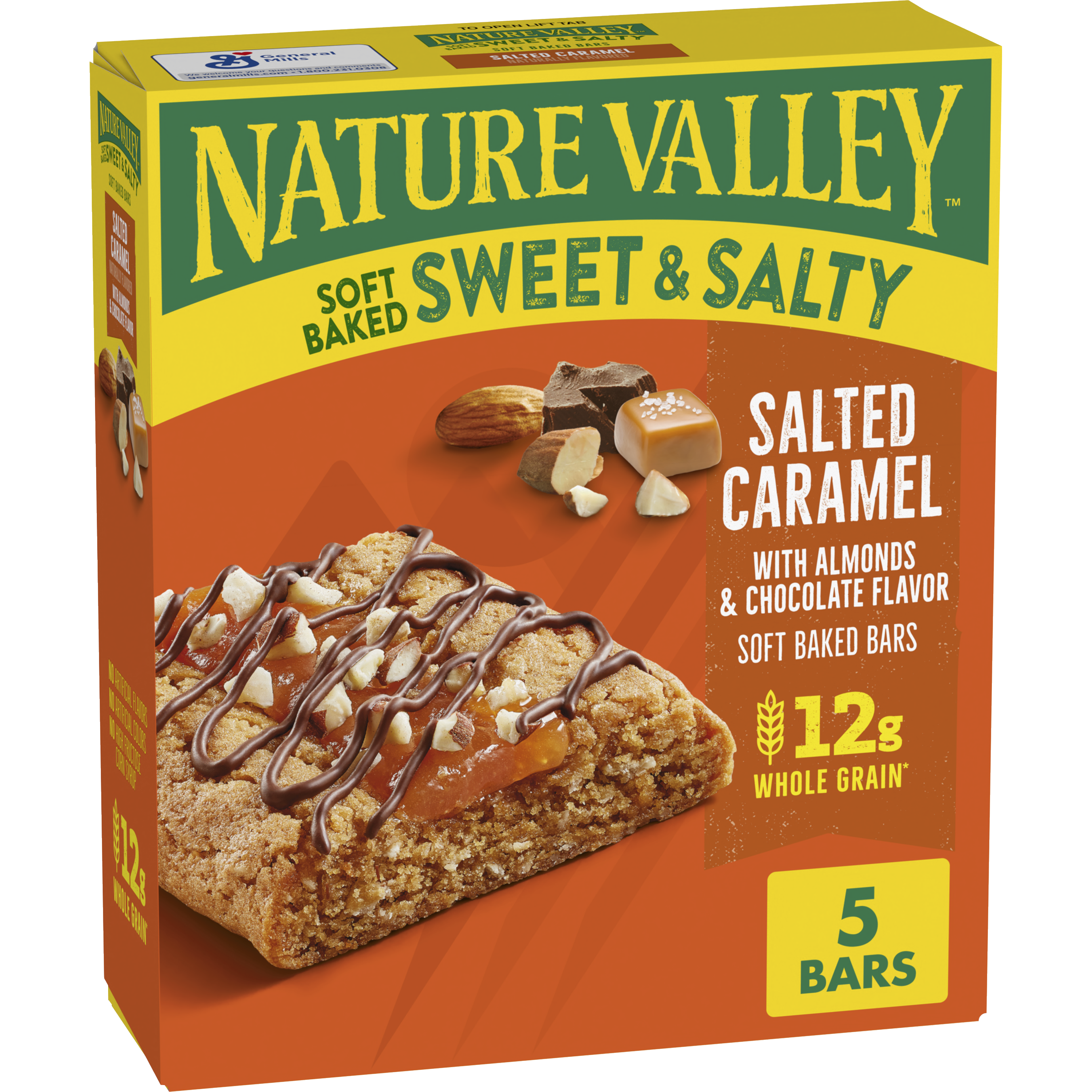 Nature Valley Sweet & Salty Soft-Baked Bar Salted Caramel | Everyday Pantry Favorite