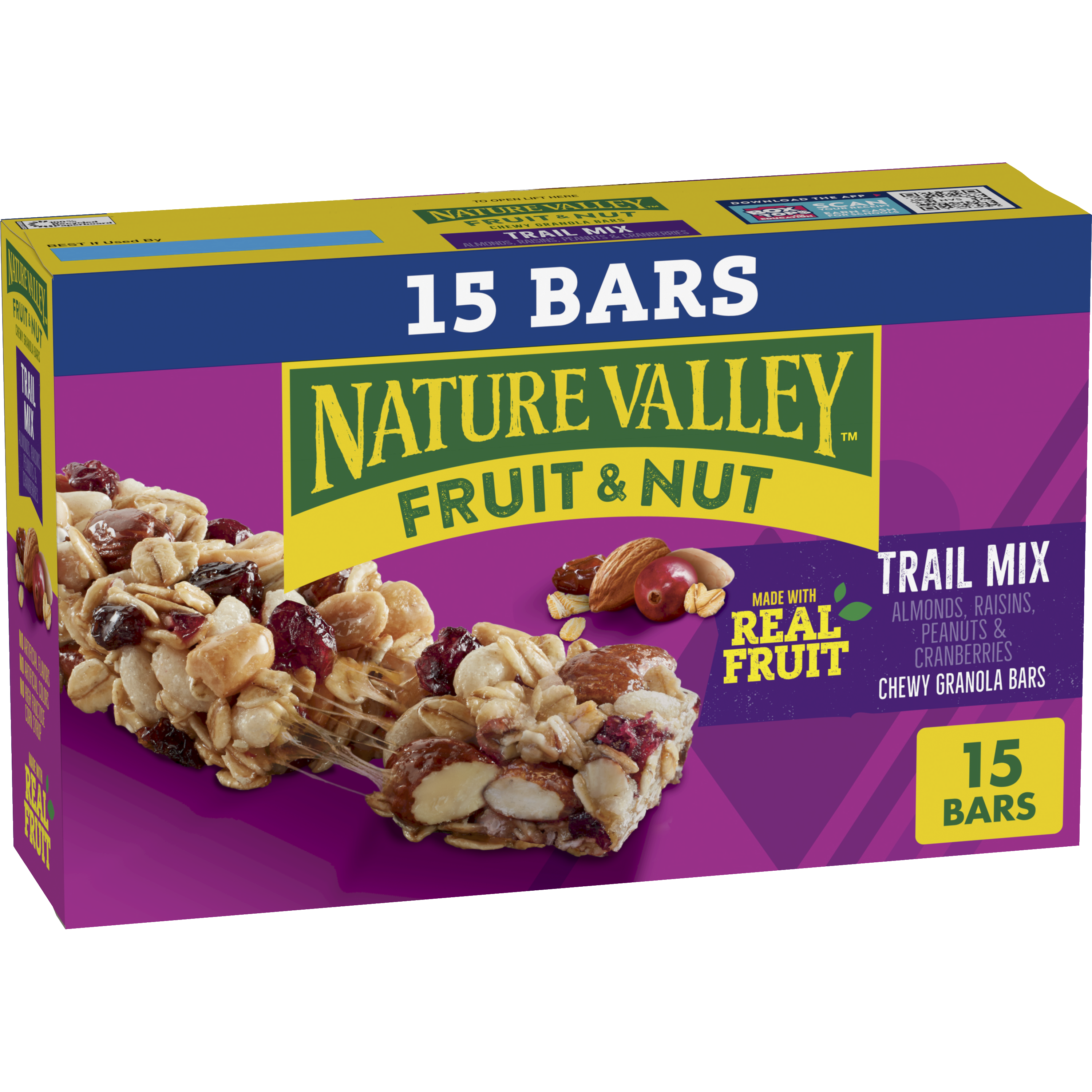 Trail Mix Fruit & Nut Bars 15ct | Everyday Pantry Favorite