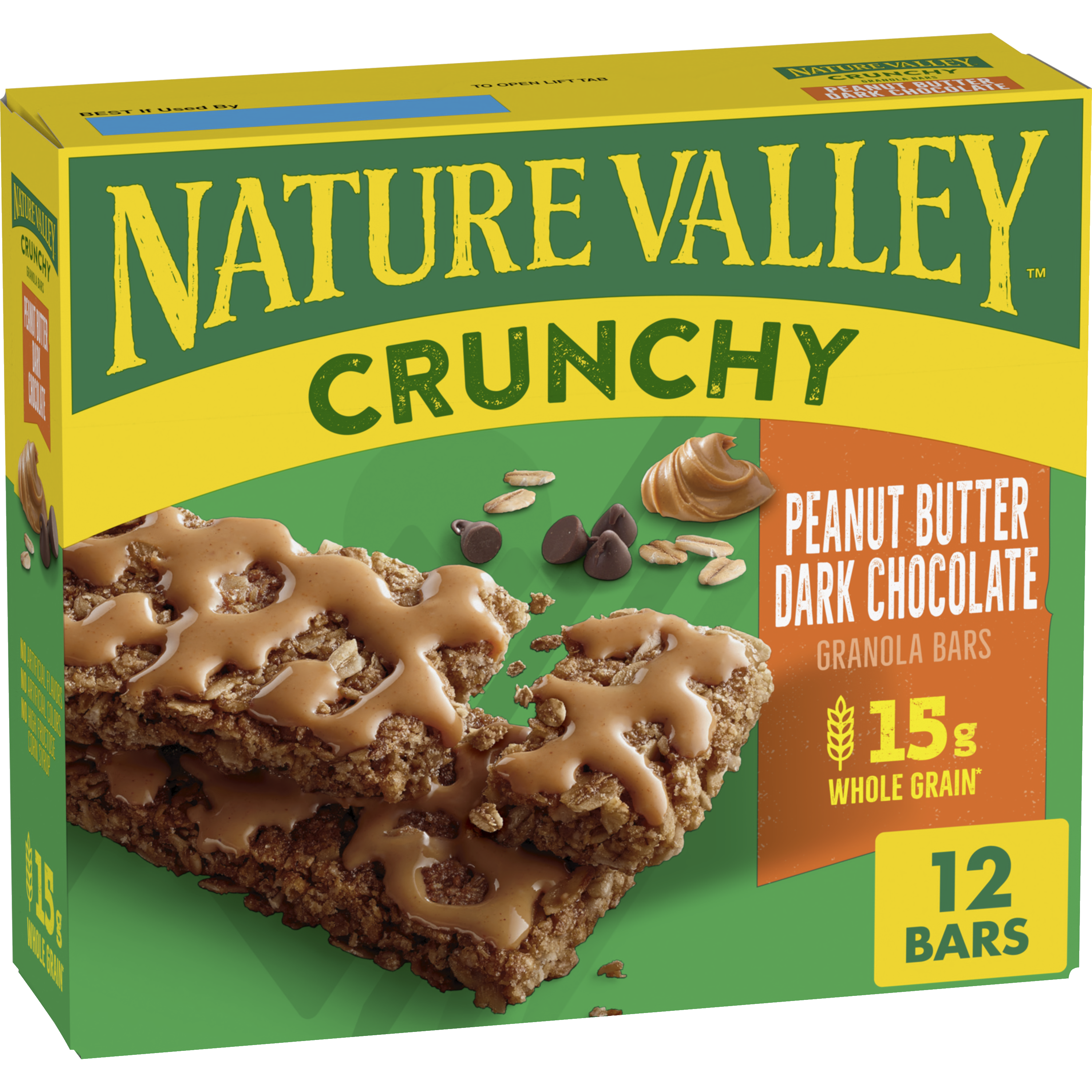 Peanut Butter Dark Chocolate Crunchy Granola Bars | Everyday Pantry Favorite