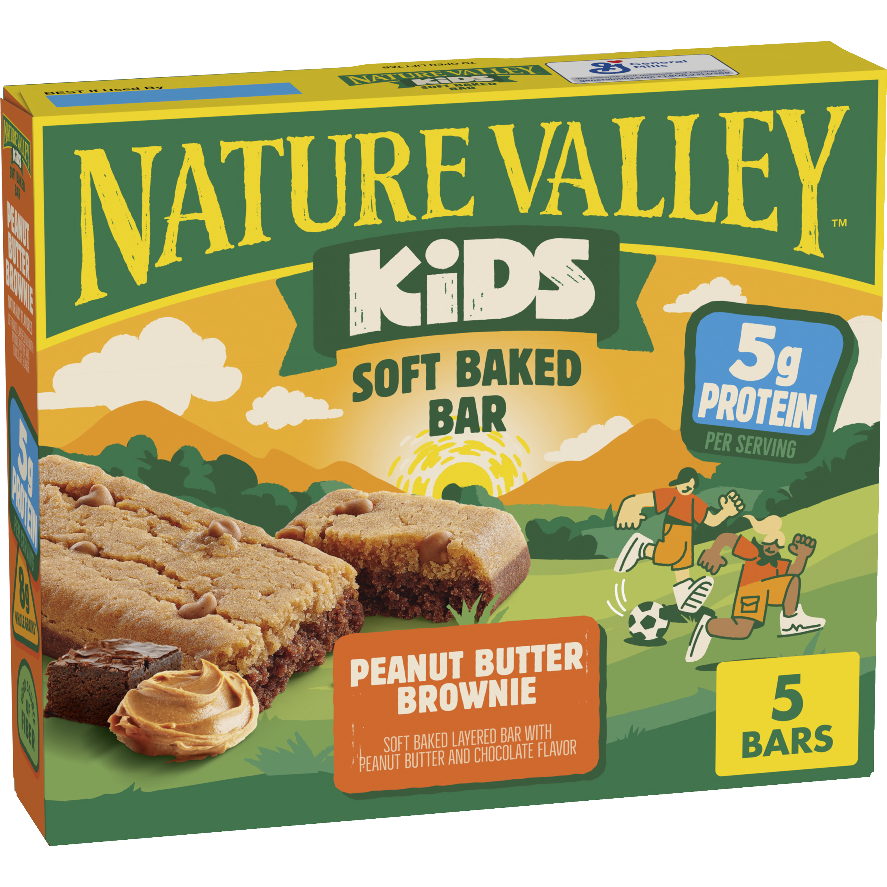 Kid Soft Baked Peanut Butter Brownie Protein Bar | Clean Nutrition Support