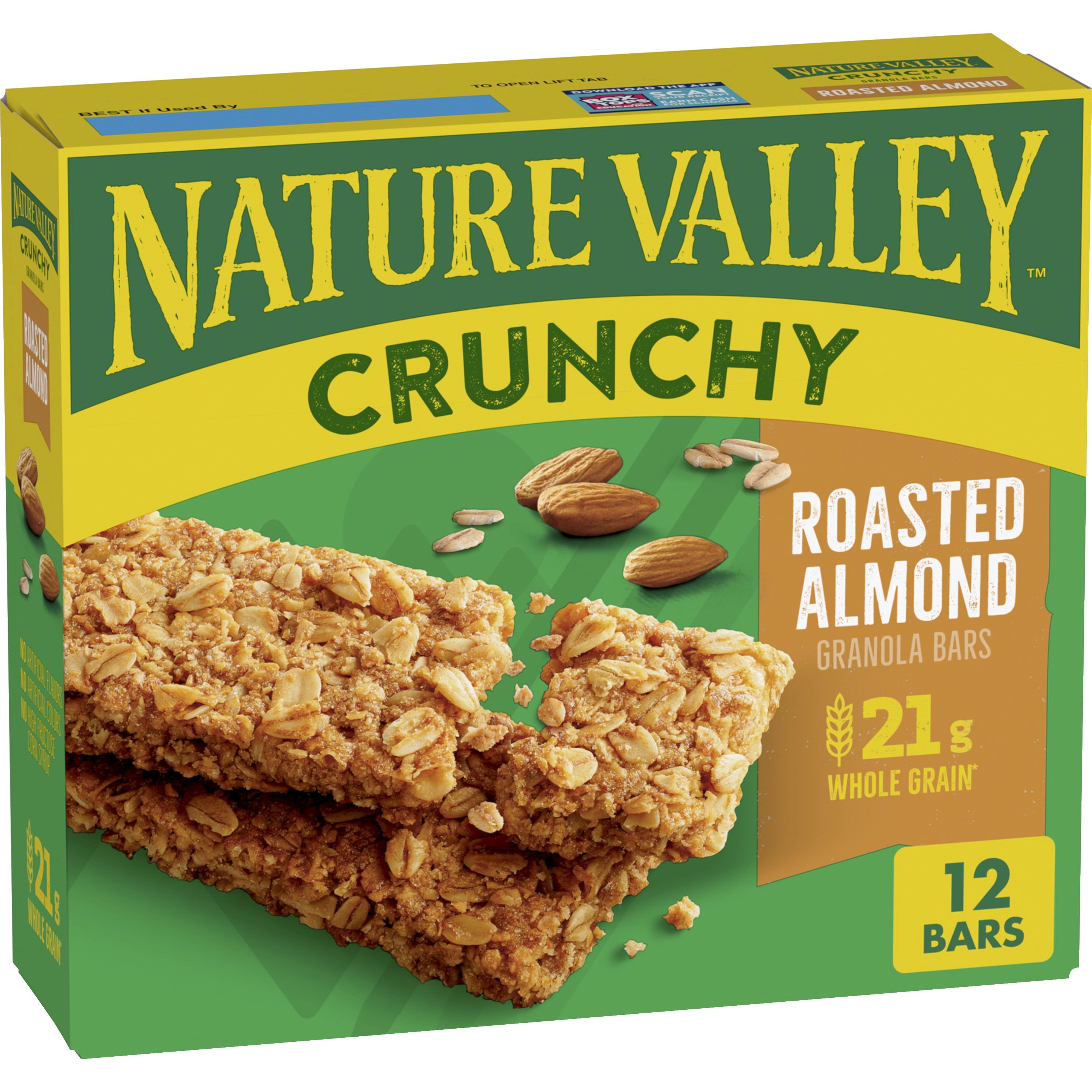 Roasted Almond Crunchy Granola Bars | Everyday Pantry Favorite