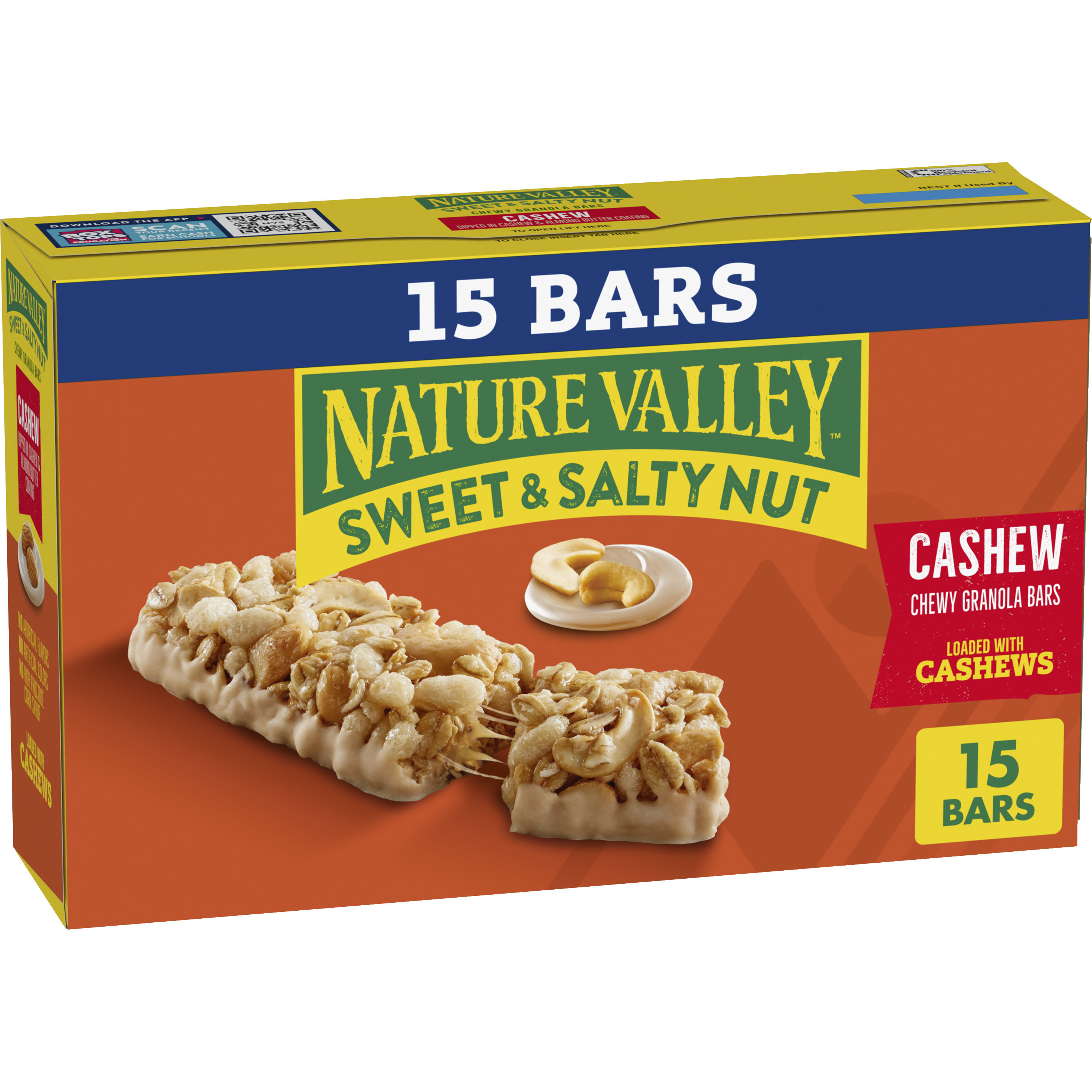 Cashew Sweet & Salty Granola Bars 15ct | Everyday Pantry Favorite