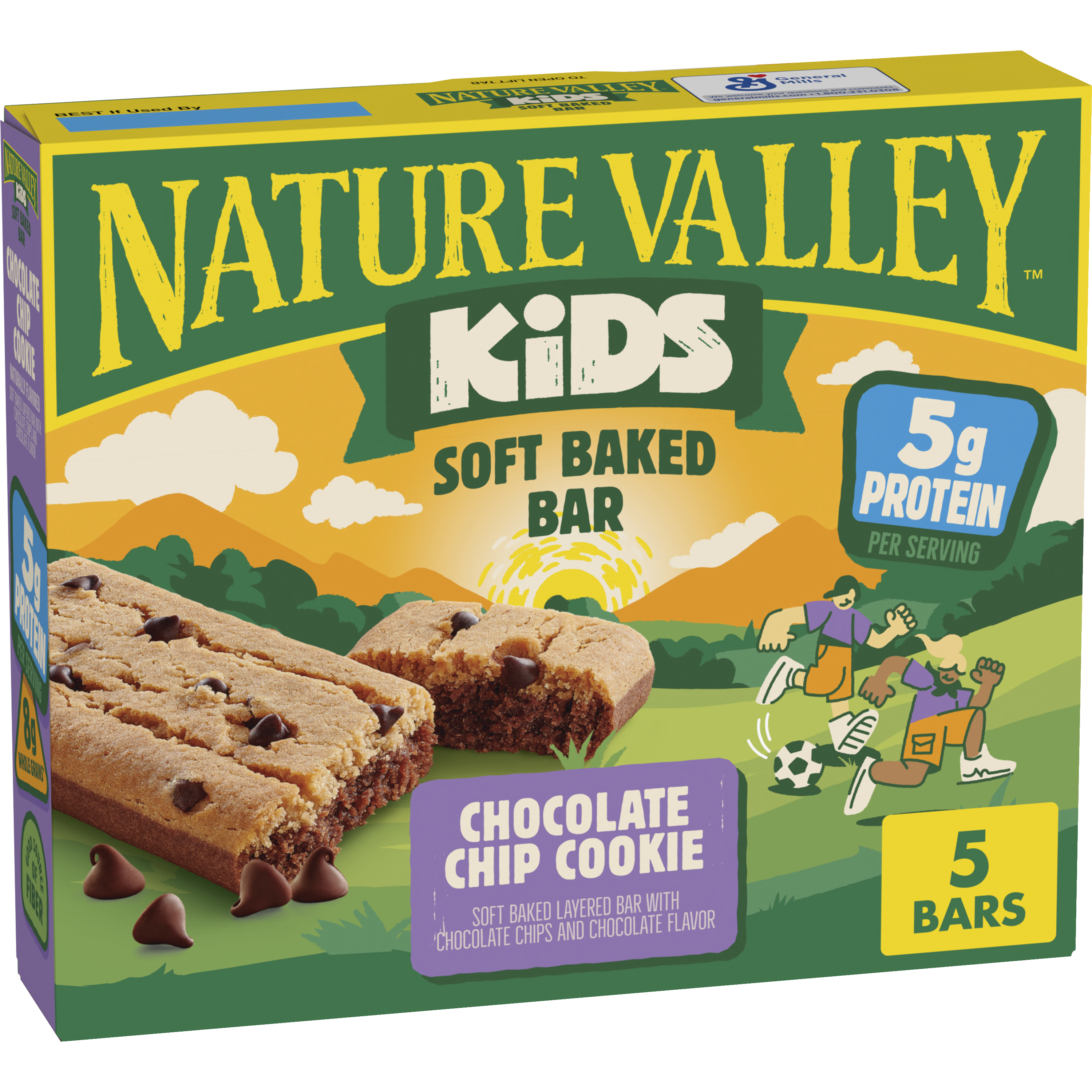 Kid Soft Baked Chocolate Chip Cookie Protein Bar | Clean Nutrition Support