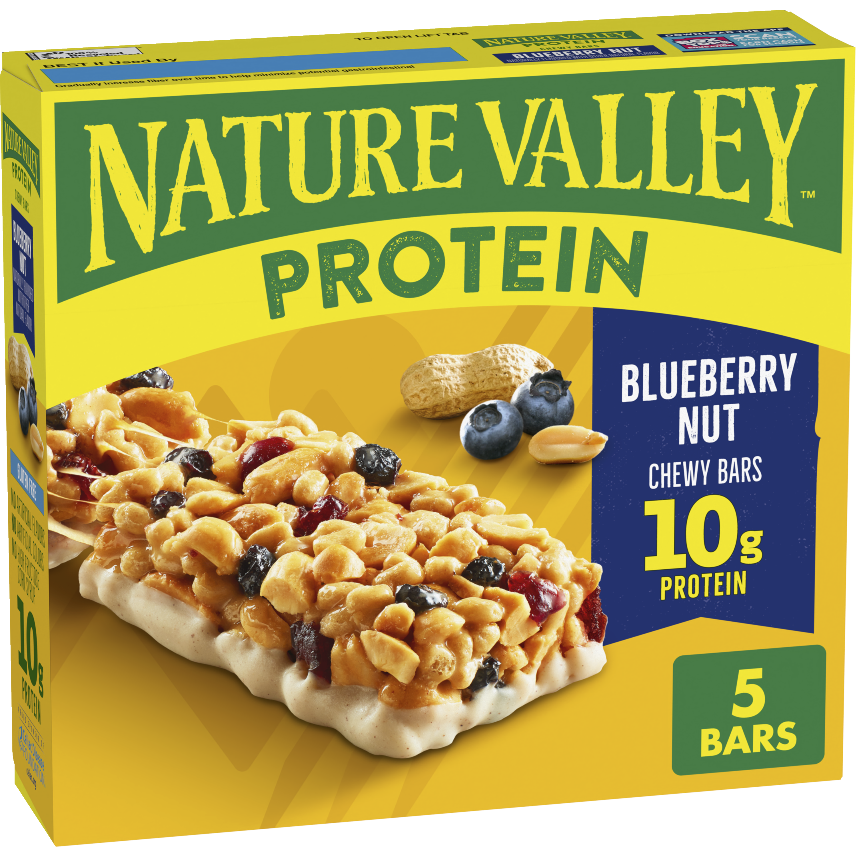 Blueberry Nut Protein Bars | Clean Nutrition Support